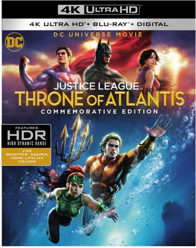 Justice League: Throne of Atlantis (Commemorative Edition) (DCU) (4K Ultra HD)