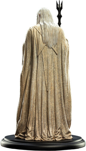 WETA Workshop Polystone - The Lord of The Rings Trilogy - Saruman the White Statue - Surprise Castle