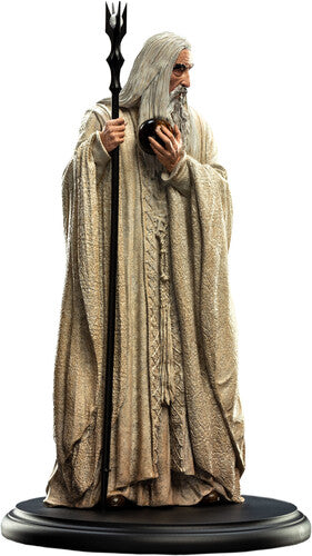 WETA Workshop Polystone - The Lord of The Rings Trilogy - Saruman the White Statue - Surprise Castle