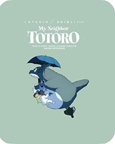 My Neighbor Totoro Blu-ray by Alliance Entertainment featuring vibrant cover art and Japanese anime style.