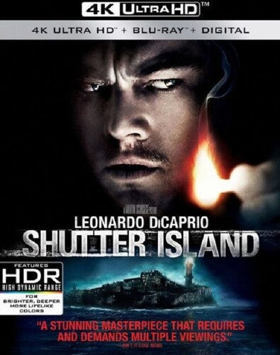 Shutter Island 4K Ultra HD film edition by Alliance Entertainment with vibrant cover art