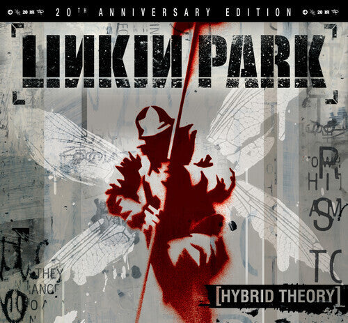 Linkin Park Hybrid Theory 20th Anniversary Edition CD with colorful album art