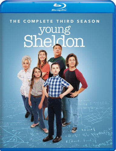 Young Sheldon: The Complete Third Season Blu-ray by Alliance Entertainment with original cover art