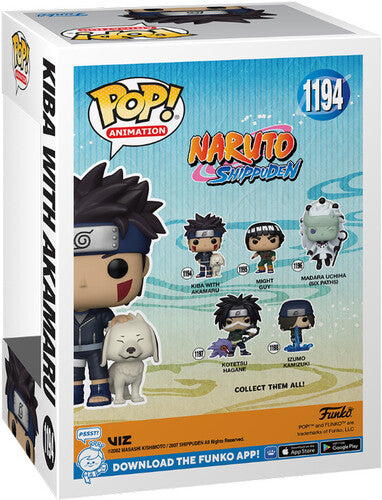 FUNKO POP! ANIME: Naruto - Kiba with Akamaru
