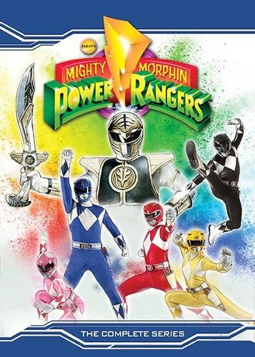 Mighty Morphin Power Rangers Complete Series DVD set by Alliance Entertainment with vibrant cover art