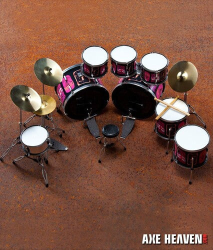 Keith Moon The Who Pictures Of Lily Premier Mini Drum Kit Replica Collectible