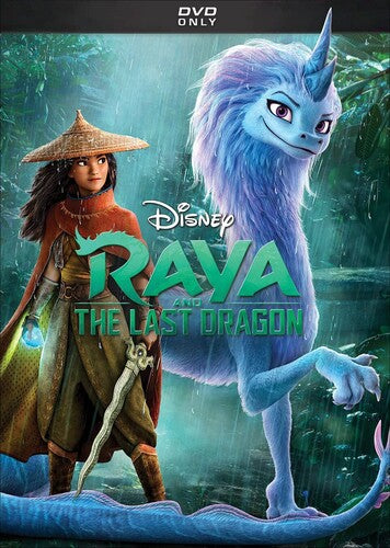 Raya and the Last Dragon DVD by Alliance Entertainment featuring vibrant animated cover art