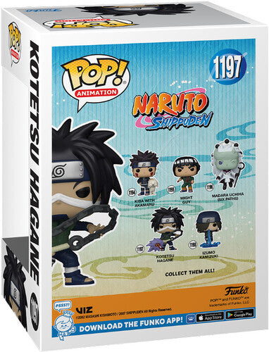 FUNKO POP! ANIME: Naruto - Kotetsu Hagane with Weapon
