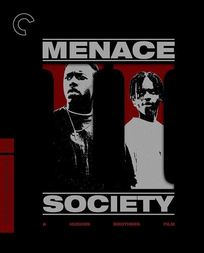Menace II Society Blu-ray from Criterion Collection by Alliance Entertainment with vibrant cover art
