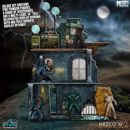 Mezco - 5 Points Mezco's Monsters - Tower of Fear Deluxe Boxed Set