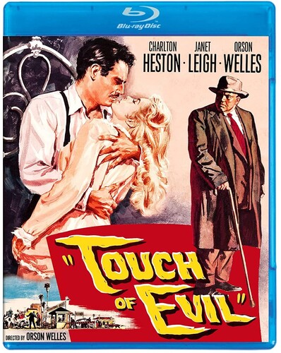 Touch of Evil Blu-ray from Alliance Entertainment featuring crime thriller artwork and vibrant colors