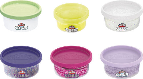 Hasbro Collectibles - Play-Doh - 6 Variety Texture Pack Scented - Surprise Castle