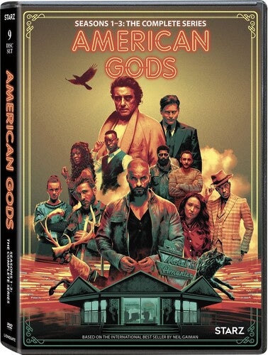 American Gods Seasons 1-3 complete DVD series by Alliance Entertainment
