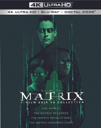 The Matrix: 4-Film Déj? Vu Collection (4K Ultra HD)
