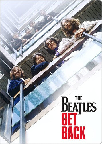 The Beatles: Get Back DVD by Alliance Entertainment, featuring documentary artwork and Emmy-winning label.