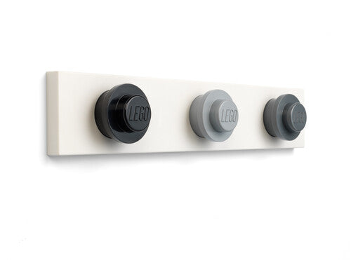 LEGO Wall Hanger Rack, in Black, Grey, Dark Grey