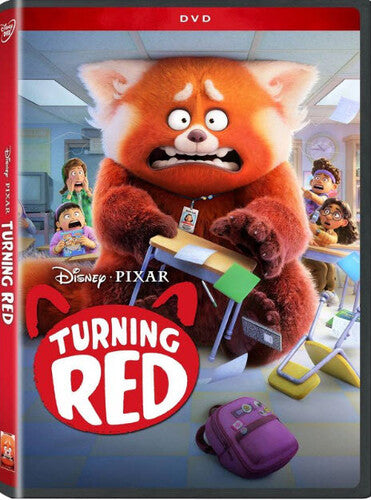 Turning Red DVD by Alliance Entertainment featuring vibrant cover art and animated characters