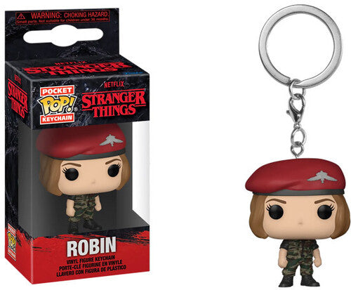 FUNKO POP! KEYCHAIN: Stranger Things Season 4 - Robin in Hunter Outfit