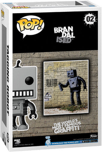 FUNKO POP! ART COVER: Brandalised - Robot (Styles May Vary)