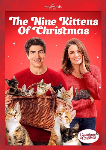 The Nine Kittens of Christmas DVD by Alliance Entertainment featuring festive artwork and holiday theme.