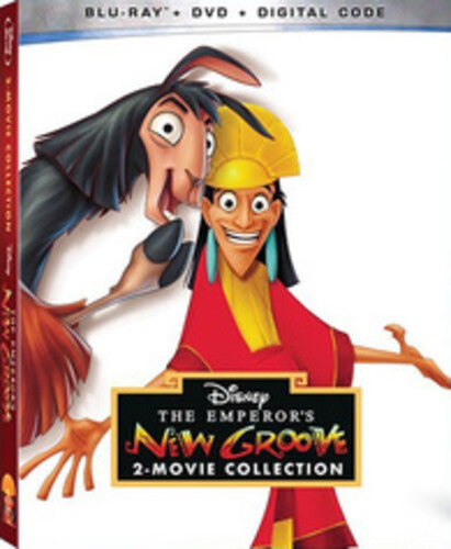 Emperor's New Groove 2-Movie Collection on Blu-ray by Alliance Entertainment with colorful animated cover art