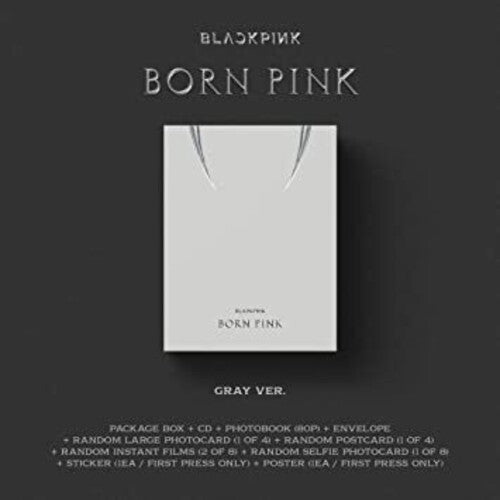 Blackpink - BORN PINK (Standard CD Boxset Version C / GRAY) (CD) - Surprise Castle