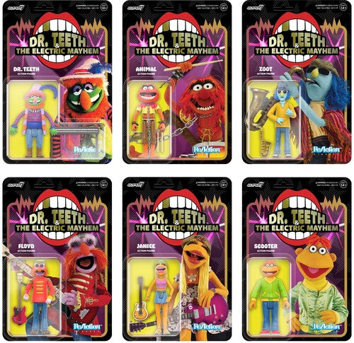 Super7 - Muppets - ReAction Figures Wave 1 - Electric Mayhem Band - Janice