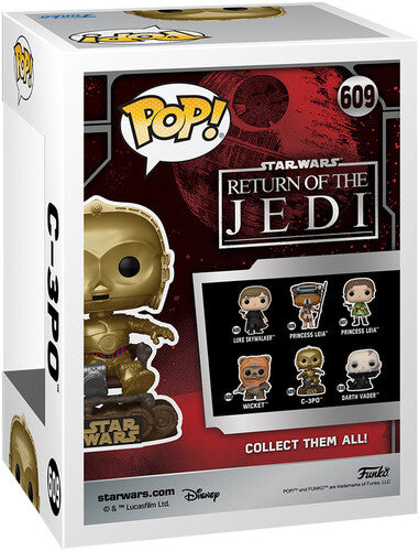 FUNKO POP! STAR WARS: Return of the Jedi 40th - C3P0 in chair