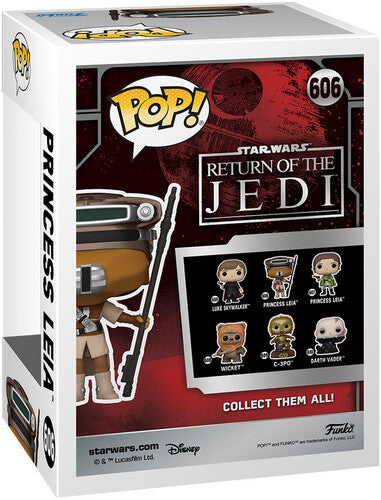 FUNKO POP! STAR WARS: Return of the Jedi 40th - Leia (Boushh)
