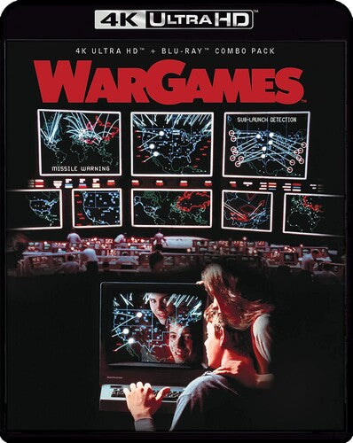 WarGames 4K Ultra HD Blu-ray by Alliance Entertainment, featuring action/adventure film cover art.