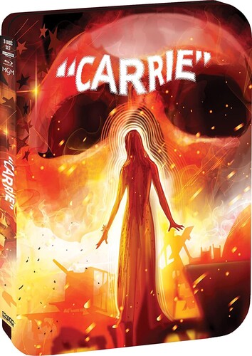 Carrie 4K Ultra HD Blu-ray by Alliance Entertainment featuring high-quality visuals and vibrant colors.
