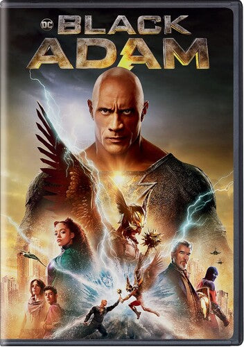Black Adam DVD by Alliance Entertainment featuring action/adventure film cover art