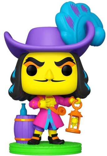 FUNKO POP! DISNEY: Villains - Hook (Blacklight)