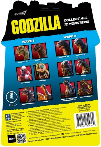 Super7 - Toho - ReAction Wave 2 - King Ghidorah