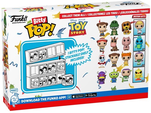 FUNKO BITTY POP!: Toy Story - Zurg 4PK