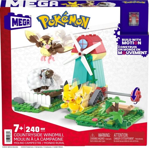 MEGA Brands - Pokemon Countryside Windmill