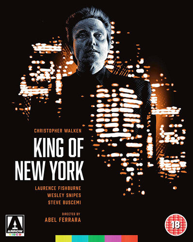 King of New York 4K Ultra HD Blu-ray by Alliance Entertainment with vibrant cover art