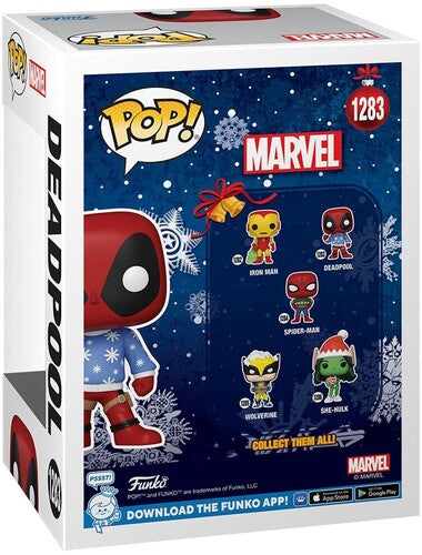 FUNKO POP! MARVEL: Holiday - Deadpool(SWTR)
