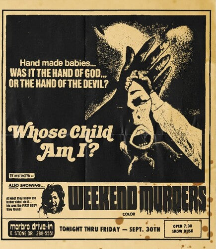 Whose Child Am I? / Weekend Murders (Drive-In Double Feature #18) (Blu-ray)