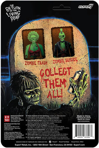 Super7 - Return Of The Living Dead - ReAction Wave 1 - Zombie Suicide