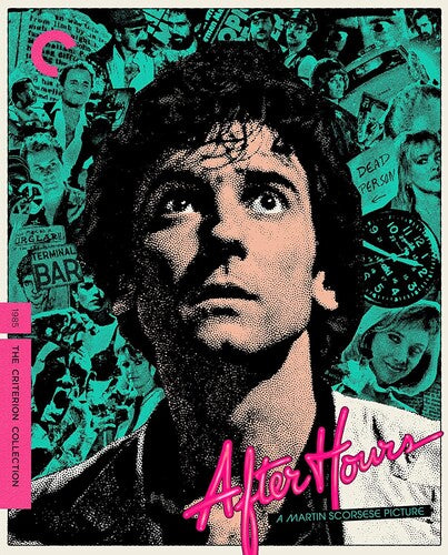 After Hours 4K Ultra HD Blu-ray from Criterion Collection featuring vibrant cover art