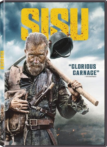 Sisu DVD by Alliance Entertainment, featuring action-packed scenes and vibrant cover art