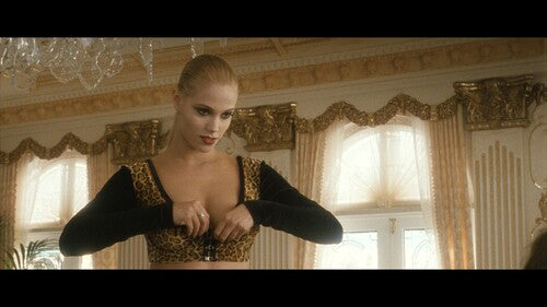 Showgirls 4K Ultra HD Blu-ray by Alliance Entertainment in colorful drama-themed cover art