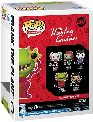 Funko POP! Vinyl Heroes: Harley Quinn Animated Series Frank the Plant