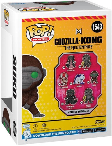 FUNKO POP! MOVIES: Godzilla vs Kong - Suko