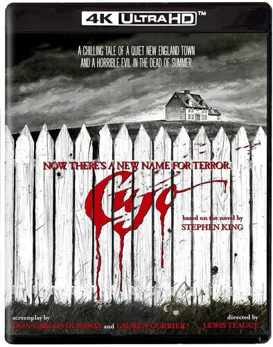 Cujo 4K Ultra HD Blu-ray by Alliance Entertainment, featuring horror-themed artwork and vibrant colors.