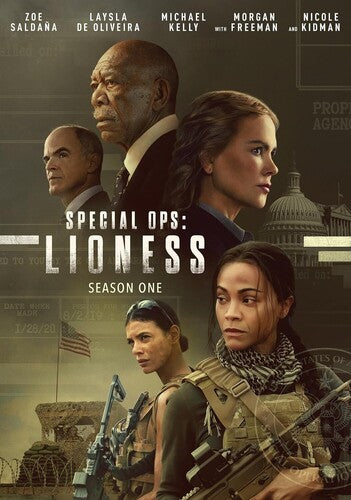 Special Ops: Lioness Season One DVD by Alliance Entertainment with vibrant cover art and bold title design