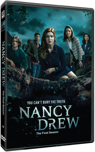 Nancy Drew: The Final Season DVD by Alliance Entertainment with colorful cover art featuring crime-themed elements