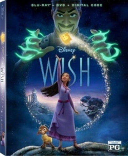 Wish Blu-ray by Alliance Entertainment featuring vibrant animation and colorful artwork