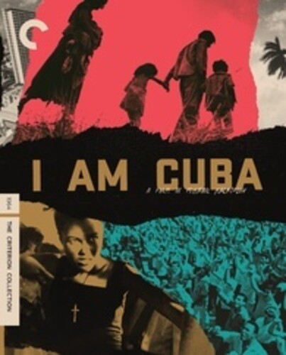 I Am Cuba 4K Ultra HD edition from Criterion Collection with vibrant cover art and bold typography